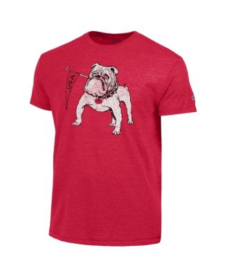 Men's Red Georgia Bulldogs Triumph Tri-Blend T-Shirt