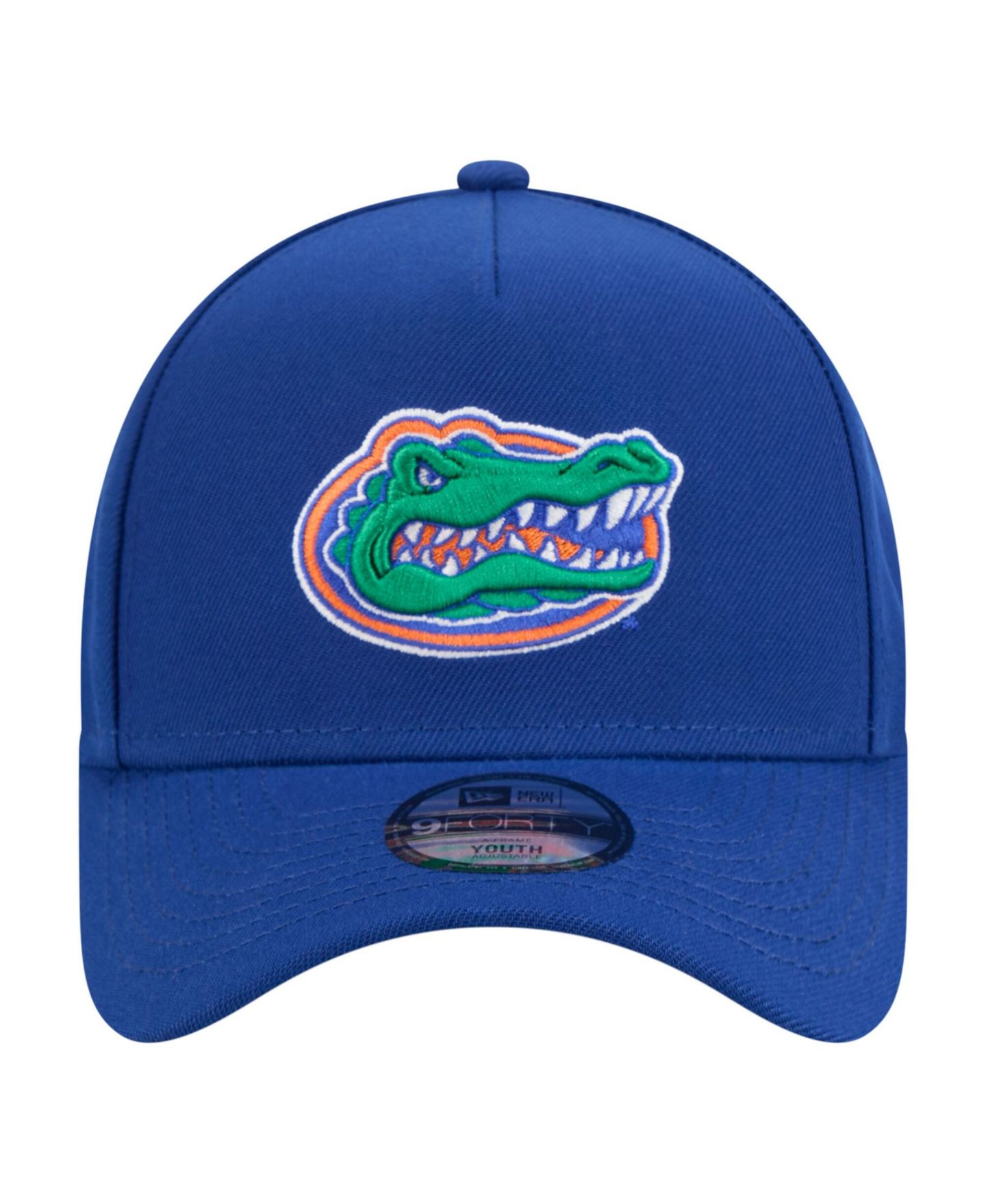 Детская кепка New Era Royal Florida Gators 9FORTY A-Frame Adjustable Hat — фото 5