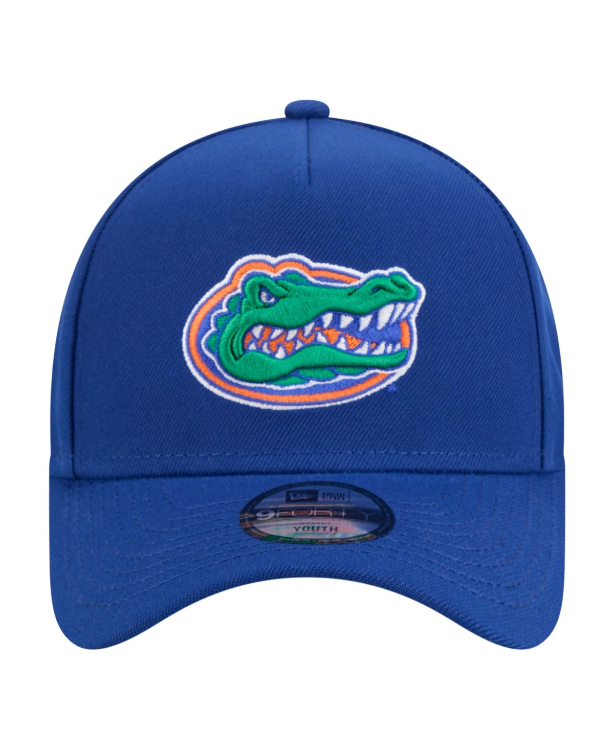 New Era Big Boys and Girls Royal Florida Gators 9FORTY A-Frame Adjustable Hat