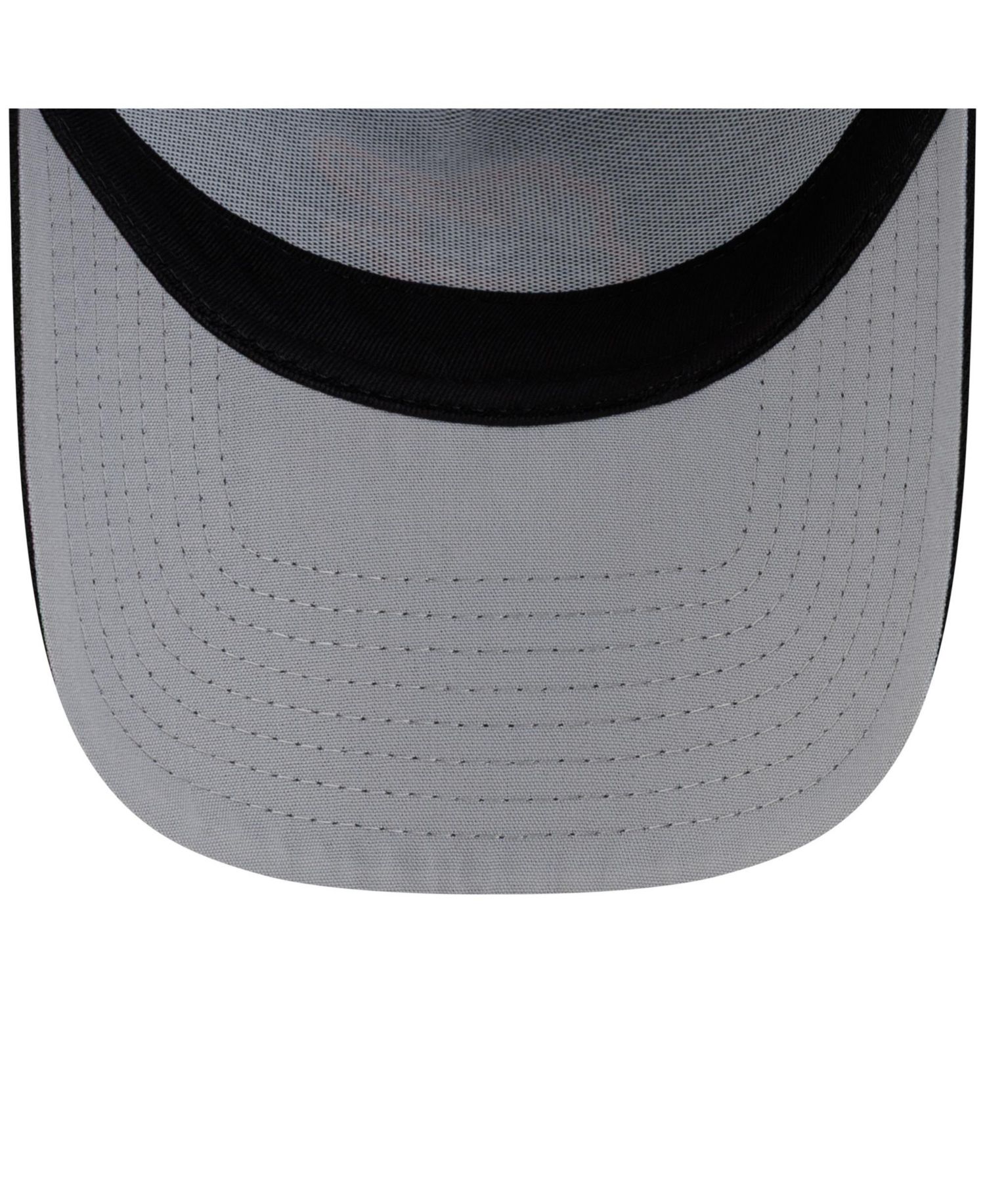 Men's Black Baltimore Orioles Side Script 9FORTY A-Frame Trucker Adjustable Hat