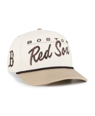 Men's Natural/Tan Boston Red Sox Neutral Terrain Hitch Rope Adjustable Hat