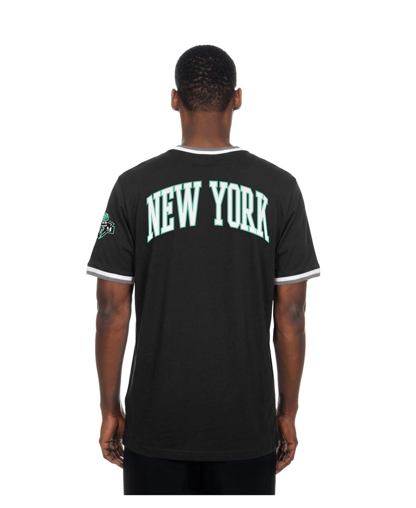 Топ New Era Black New York Liberty Sport Classics Capsule V-Neck Fashion Jersey — фото 4