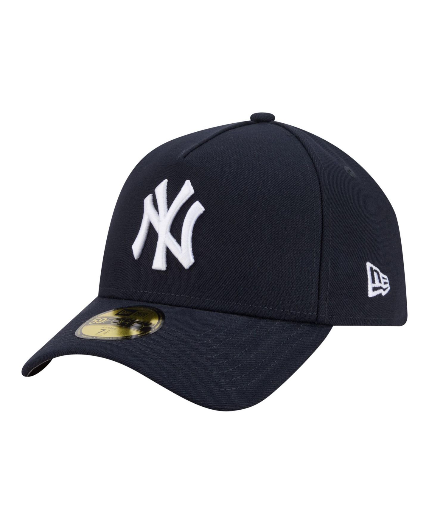 Мужская кепка New Era Navy New York Yankees A-Frame 59FORTY Fitted Hat — фото 5