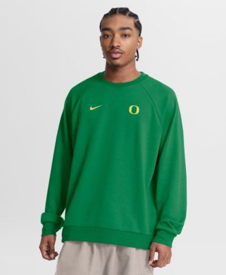 Men's Green Oregon Ducks Premium Performance Raglan Dri-FIT Sweatshirt