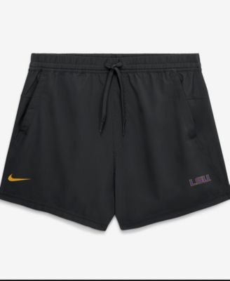 Men's Black LSU Tigers Primary Logo Form Shorts