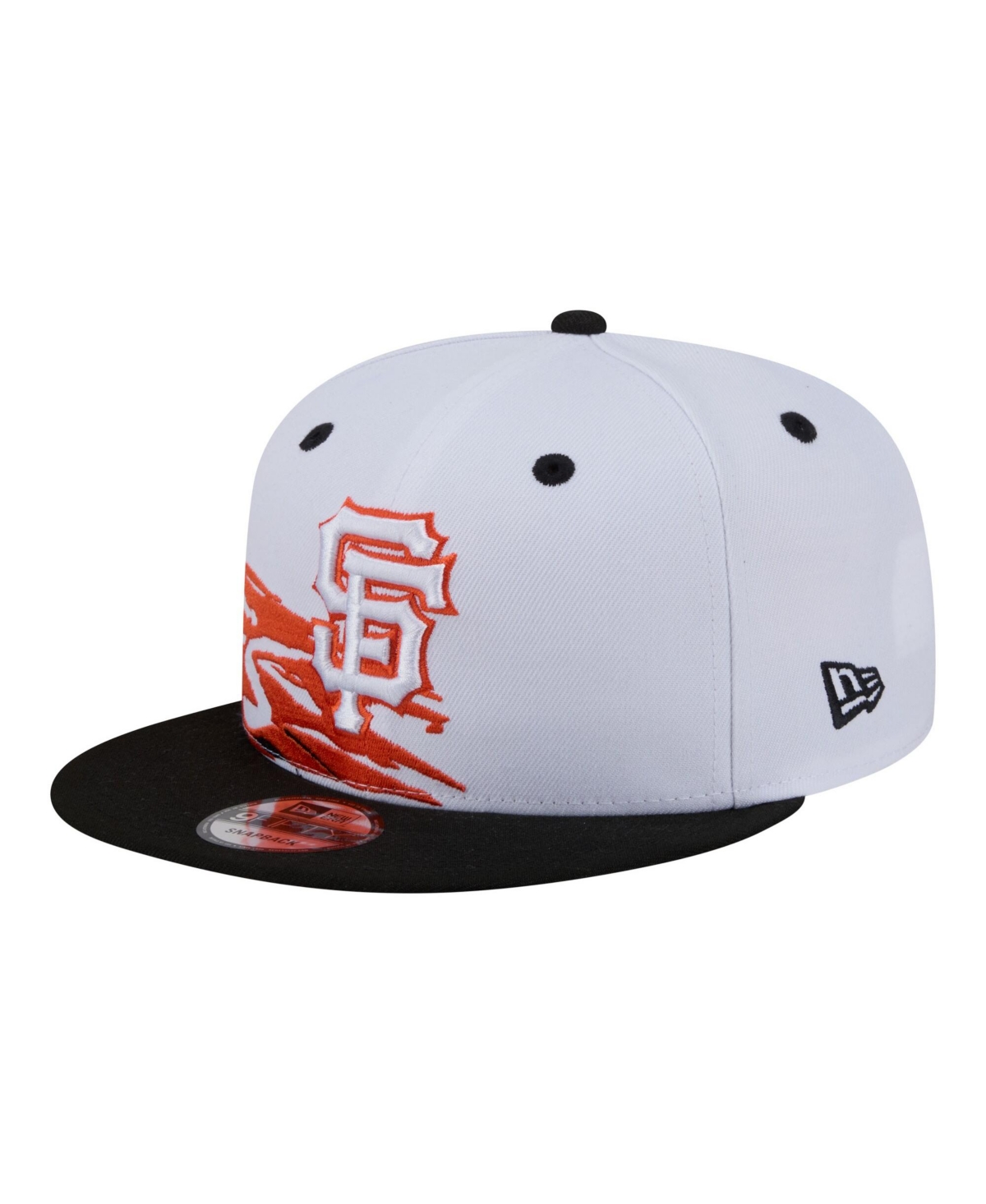New Era Men's White San Francisco Giants Swept 9FIFTY Snapback Hat