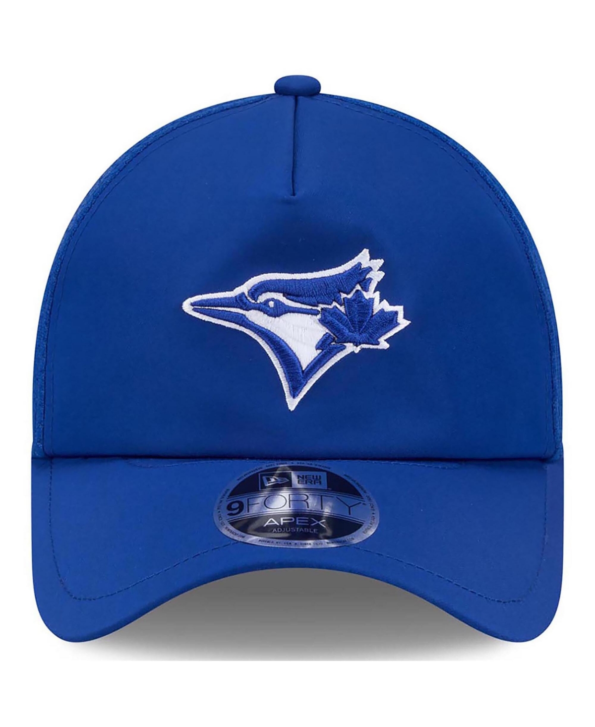 New Era Men's Royal Toronto Blue Jays 2026 Batting Practice Apex 9FORTY Adjustable Trucker Hat