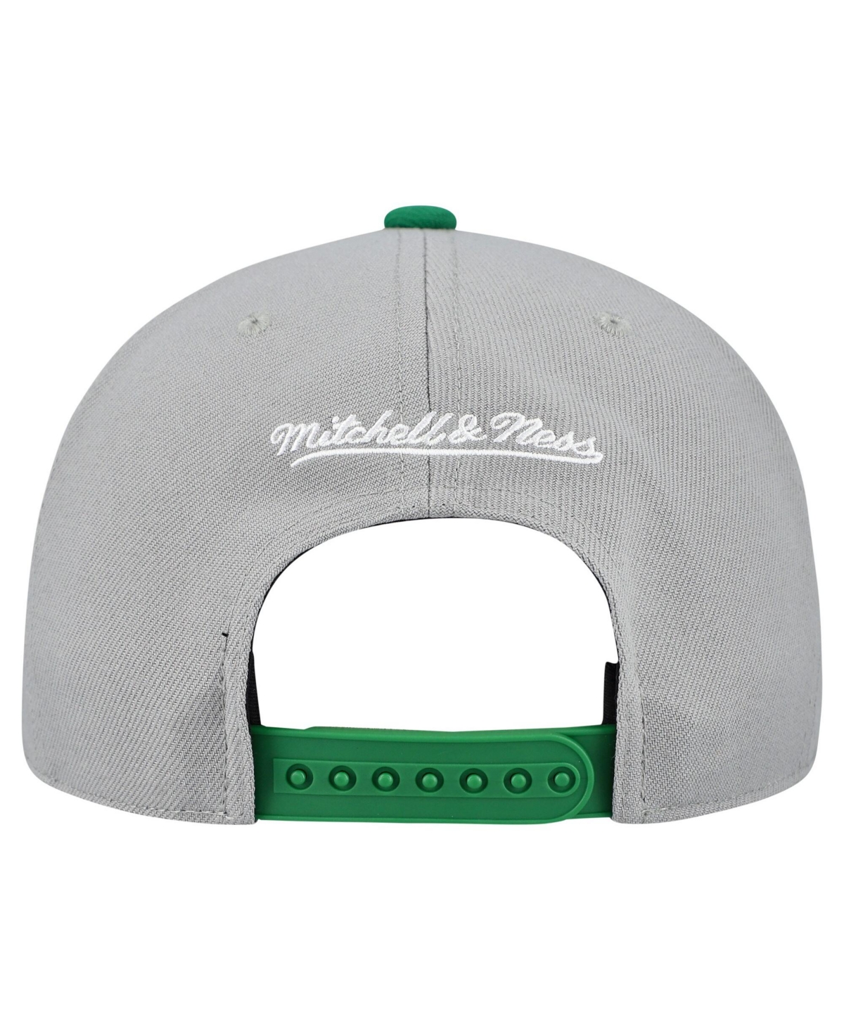 Mitchell & Ness Men's and Women's Mitchell & Ness Gray Oakland Athletics Basic Coop Pro Adjustable Hat