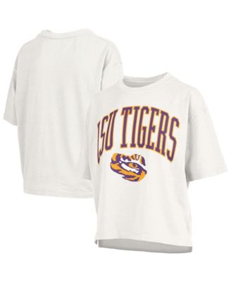 Women's White LSU Tigers Nelson T-Shirt