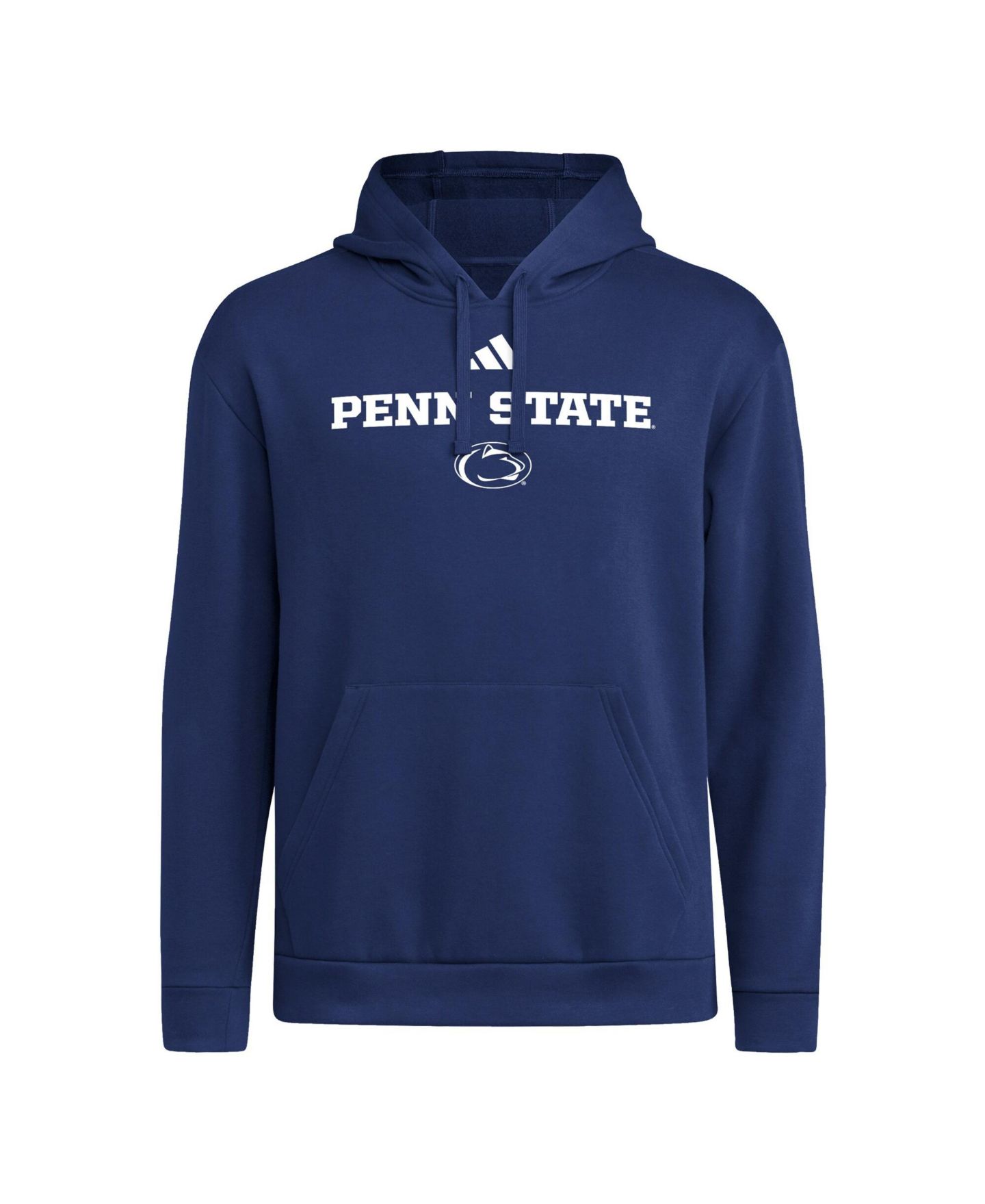 Мужская худи adidas Penn State Nittany Lions Wordmark, Navy — фото 3
