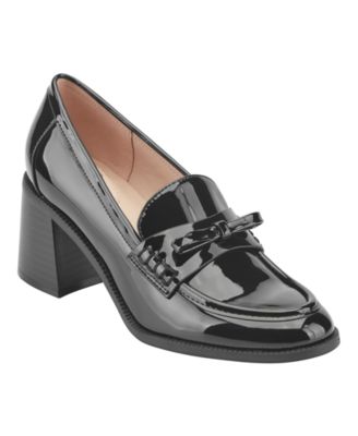 Women's Kaynei Bow Block Heel Loafers