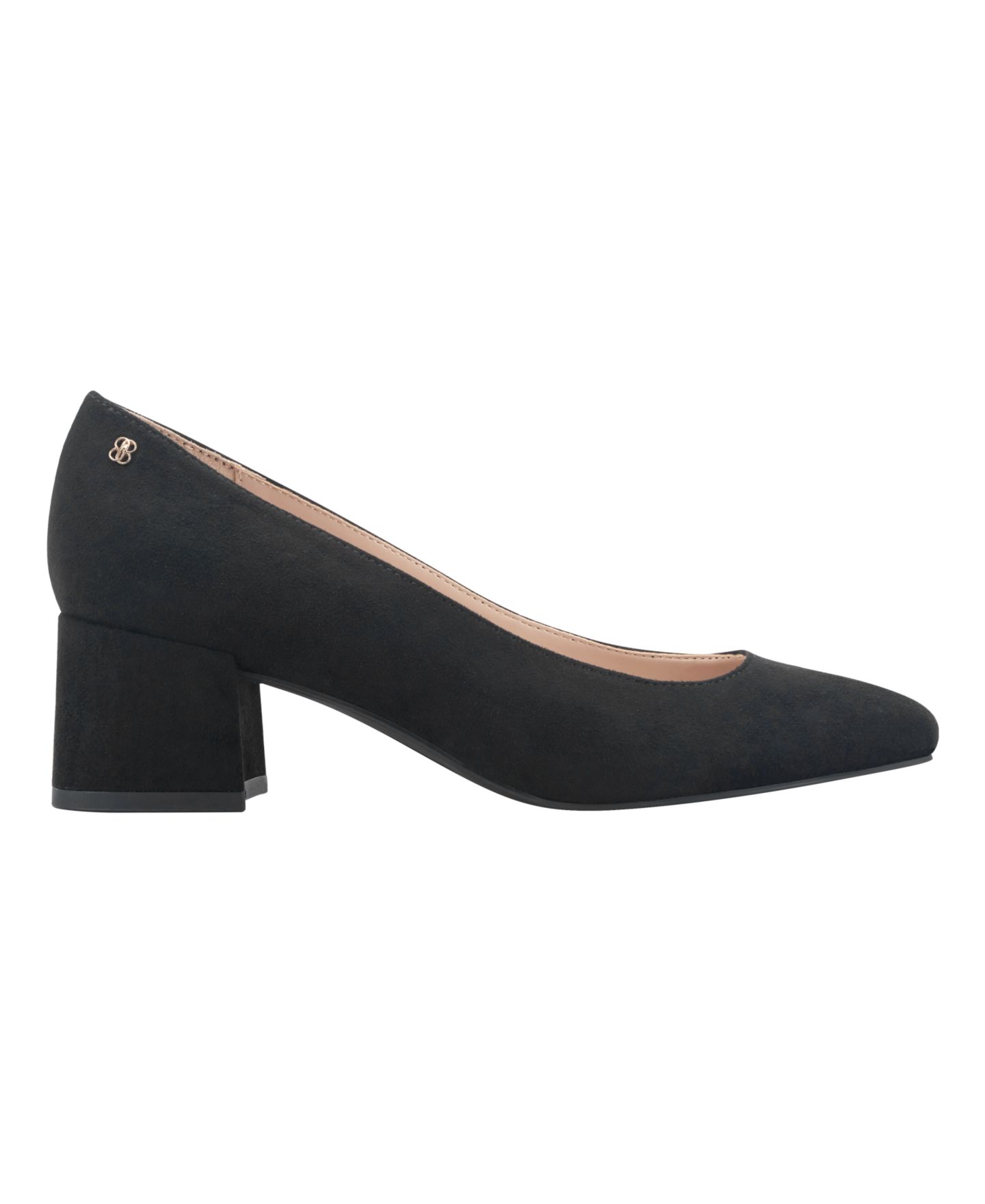 Женские туфли Bandolino Caser Square Toe Block Heel Slip-On Pumps, цвет: Чёрный — фото 2