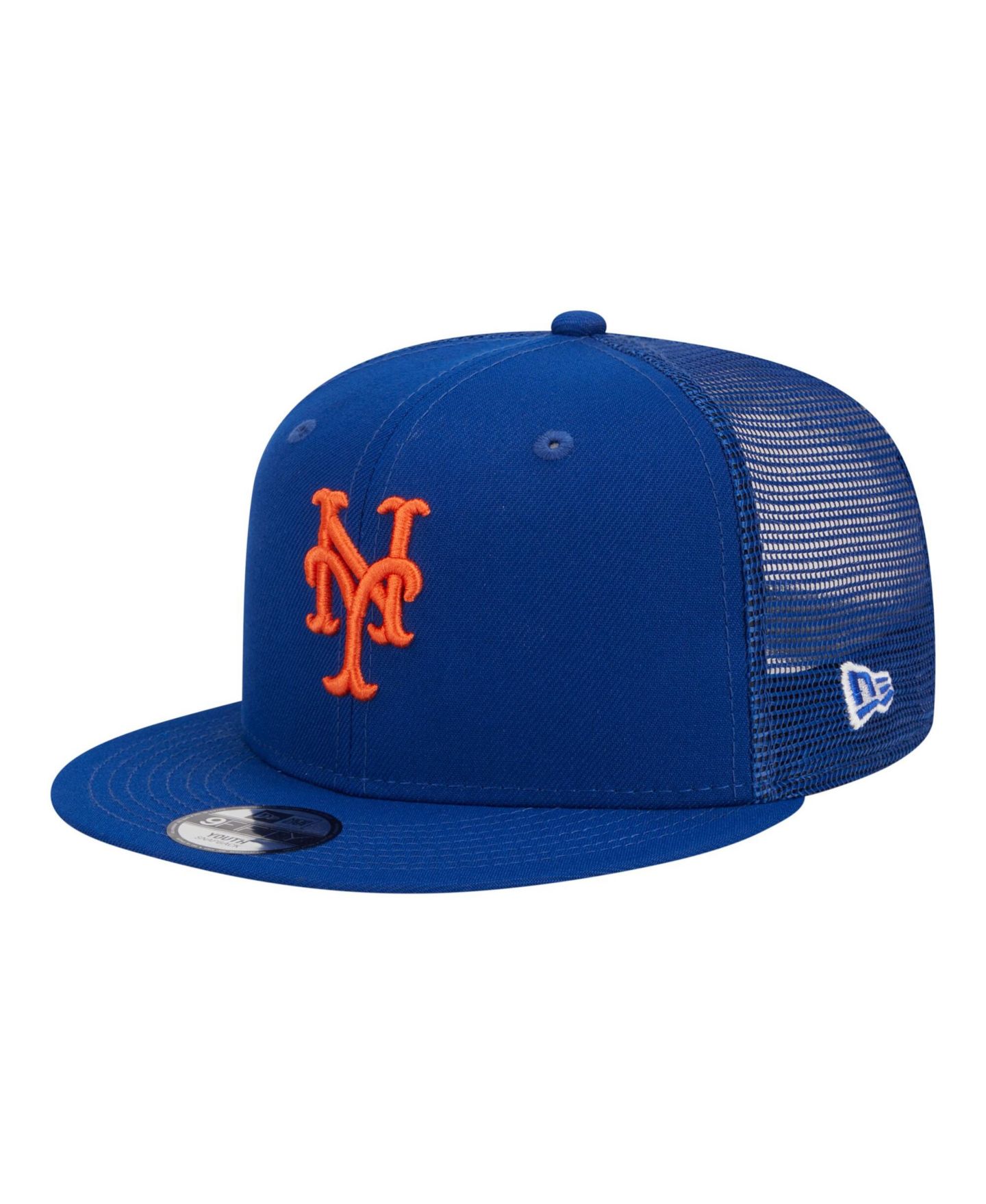 Детская кепка New Era Royal New York Mets 9FIFTY Trucker Snapback Hat — фото 1