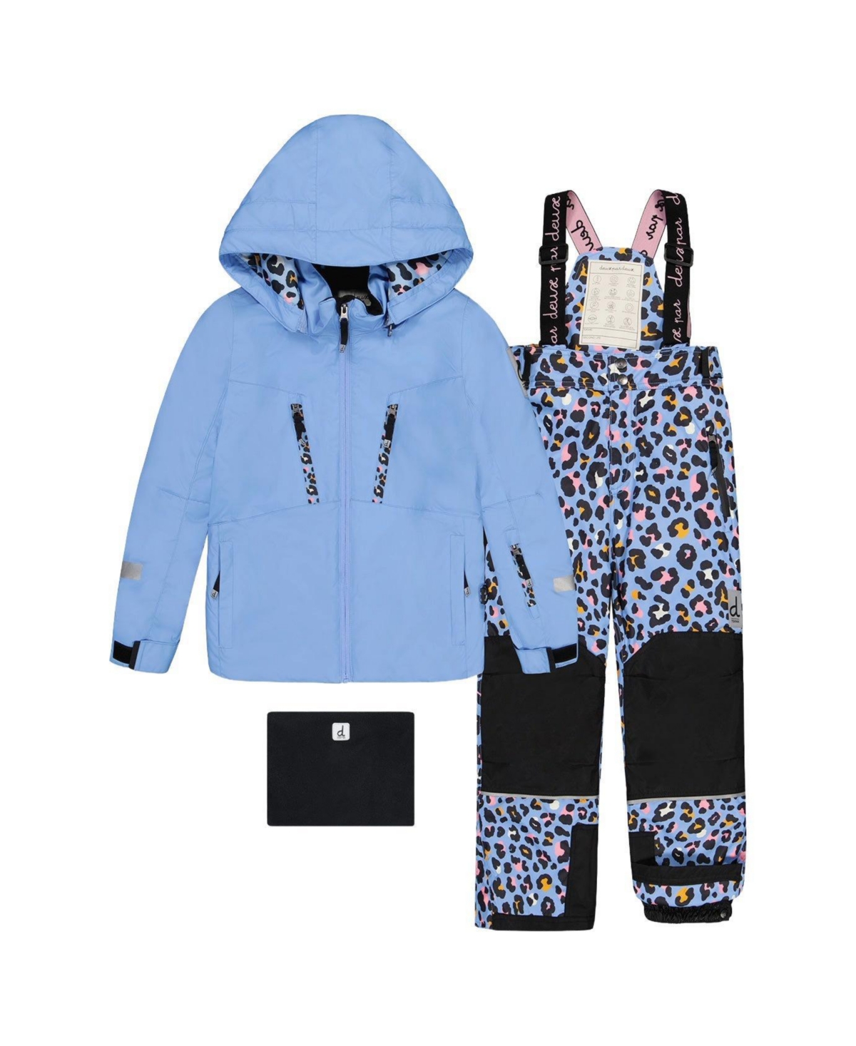 Deux par Little and Big Girl (6-16) Two Piece Teknik Snowsuit