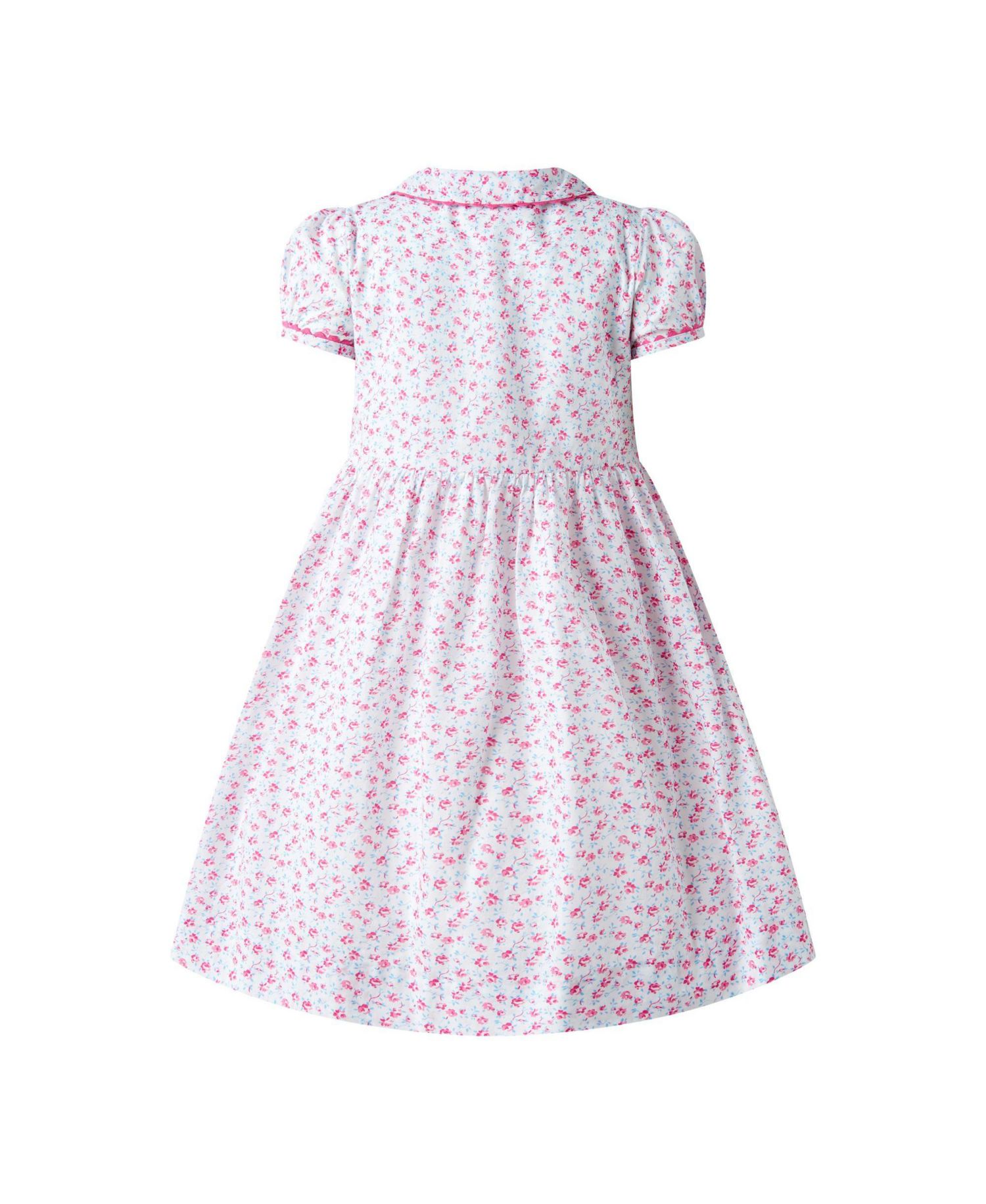 Girls 2-10 Smocked Button-front Dress