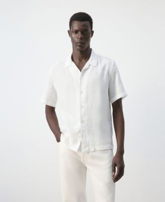Men's Regular-Fit Linen Shirt