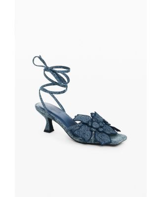 Women's Floral Applique Sandal