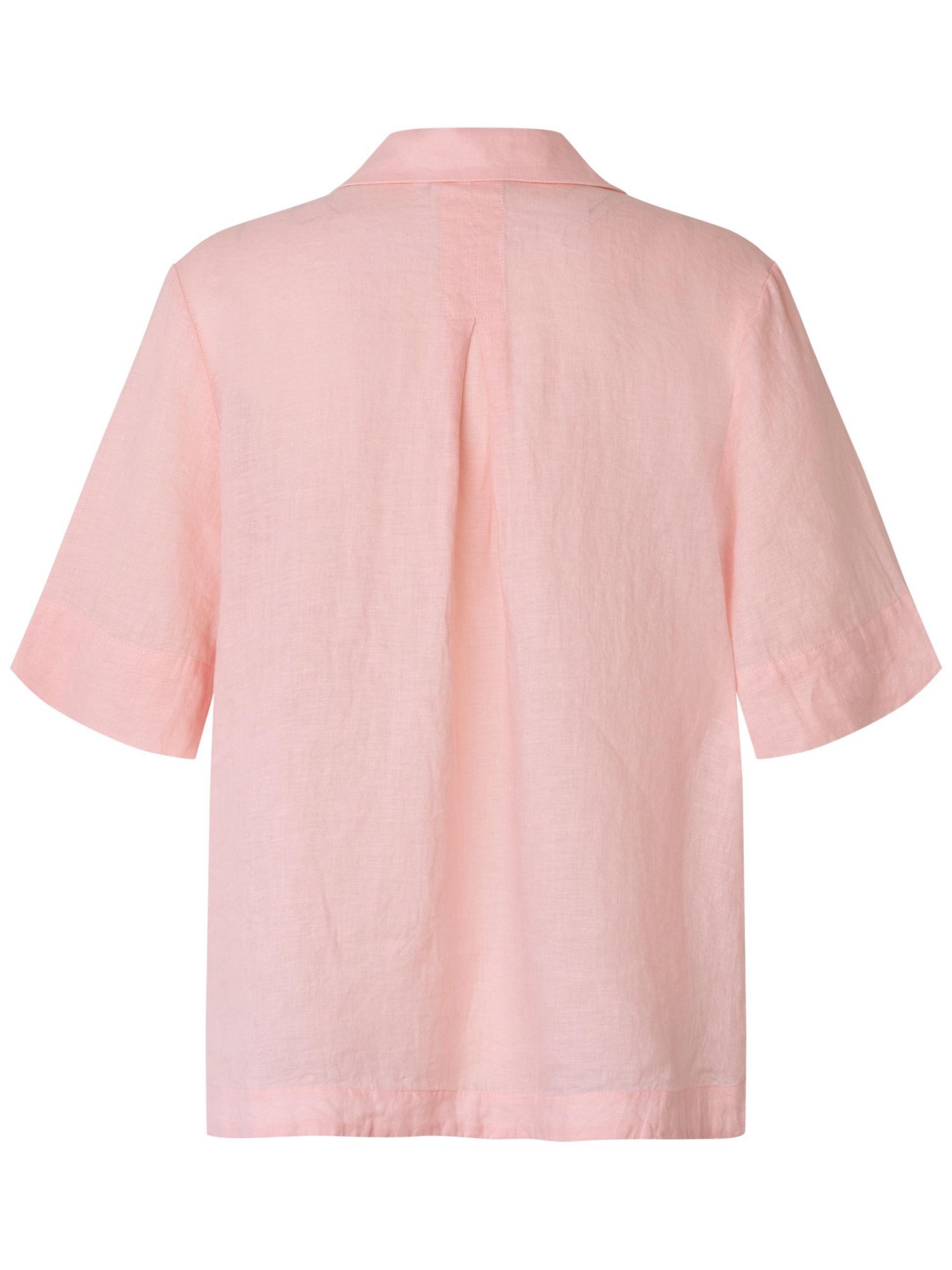 Women's Mabrevia Relaxed Collared V-Neck Linen Shirt