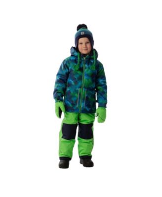 Toddler Boys Light Weight Two Piece Chill Snowsuit Print 2T-5T