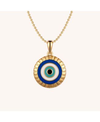 Women's Evil Eye - I Am Supported And Protected necklace