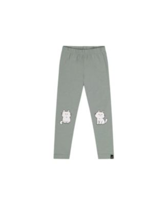 Baby Girl (12m-24m)Cotton Leggings Sage