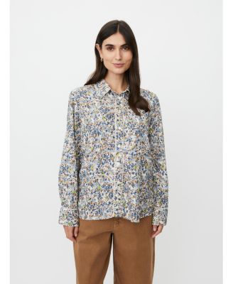 Women's MaIthyria Long-Sleeve Floral-Print Button-Down Shirt