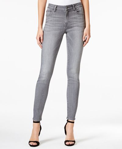 M1858 Kristen Asphalt Wash Skinny Jeans, Only at Macy's
