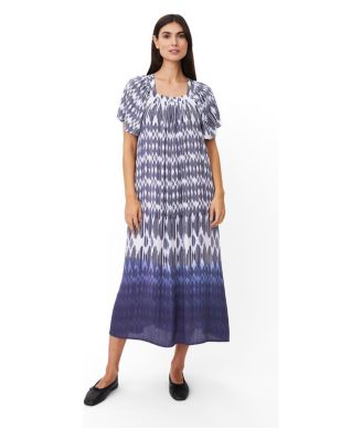 women's Square Neck Midi Dress