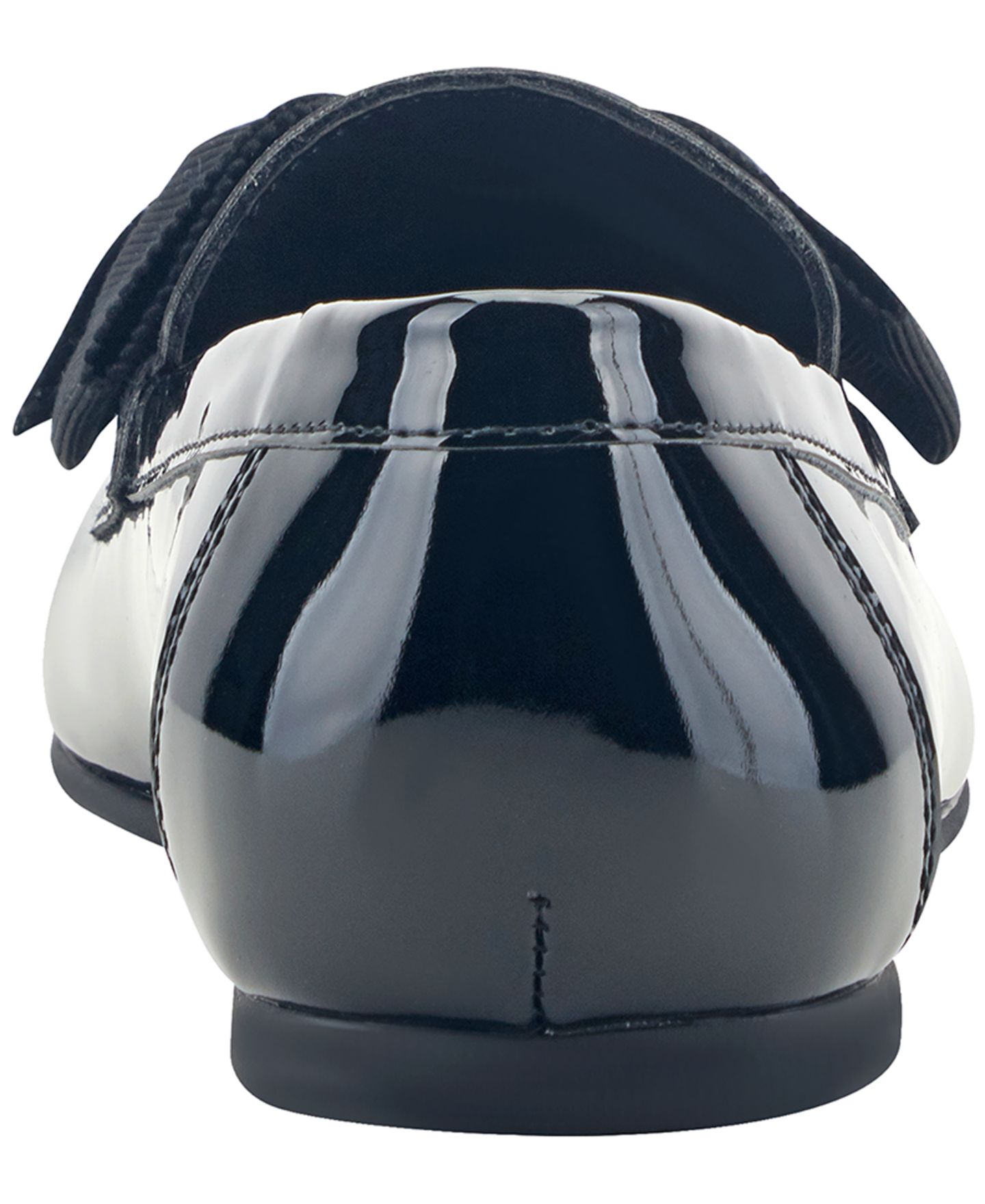 Женские туфли Bandolino Dreem Bow Slip-On Dress Loafers, цвет: Чёрный лаковый — фото 3