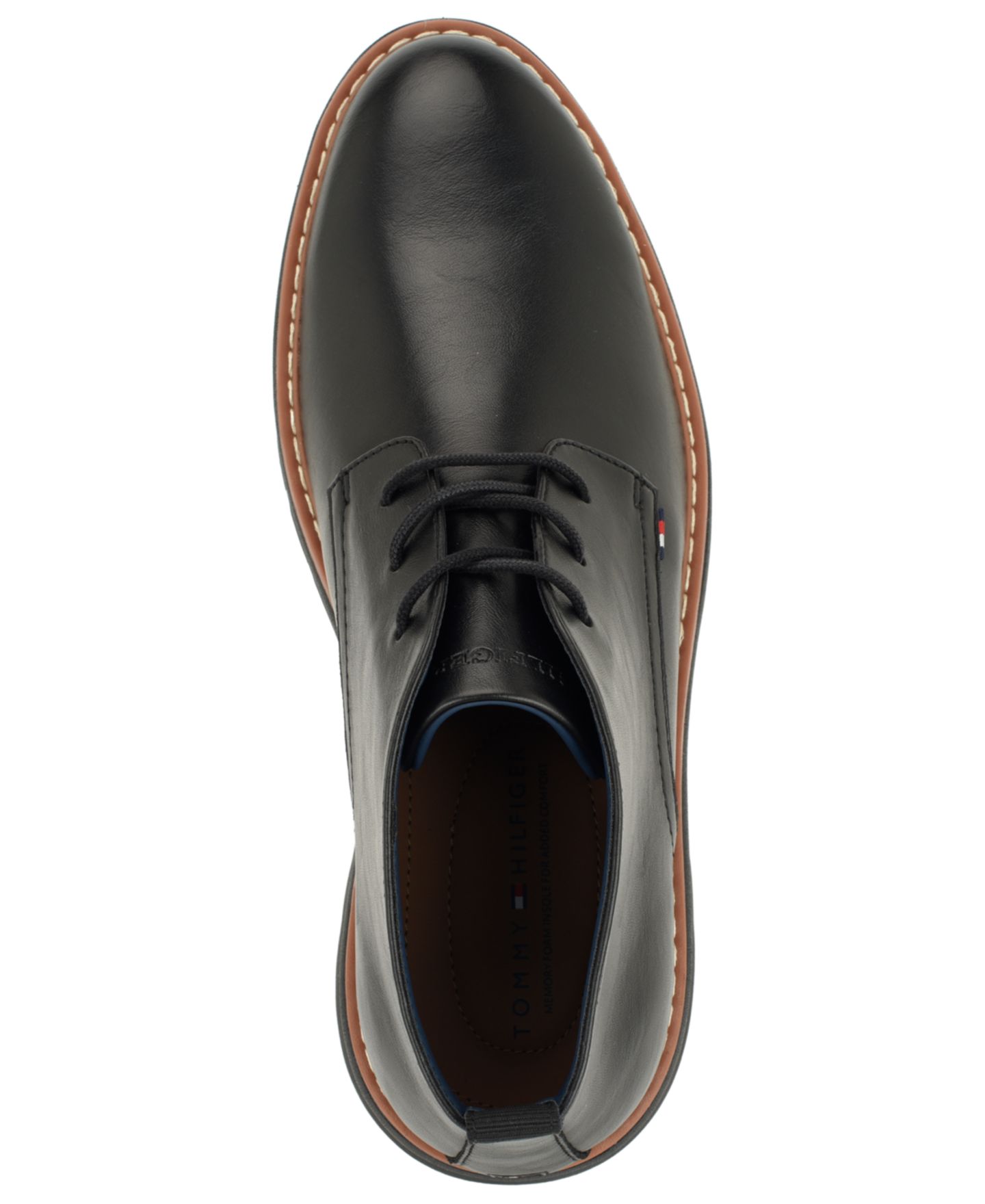 Мужские ботинки Tommy Hilfiger Voxer Chukka, цвет: Чёрный — фото 4