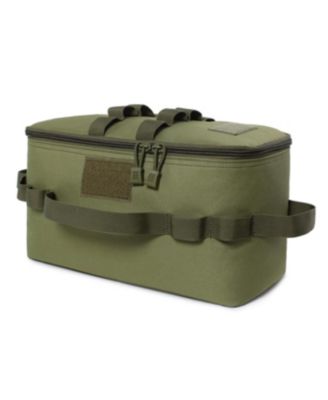 11L Camping Cookware Organizer Tote Bag With Shoulder Strap Molle Panels