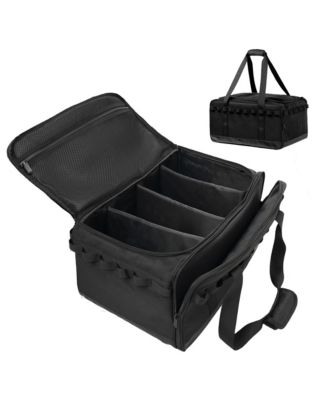35L Waterproof Duffle Bag Adjustable Compartments Travel Gym Camping Organizer