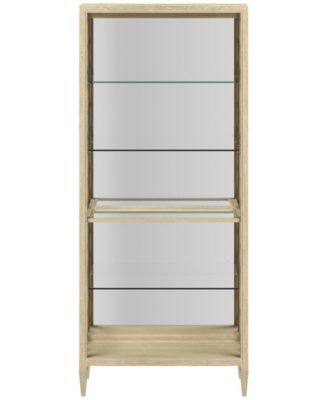 Eave 39" Wood Mirrored Back Etagere