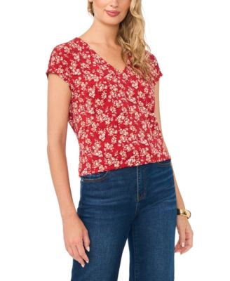Women's V-Neck Short-Sleeve T-Shirt