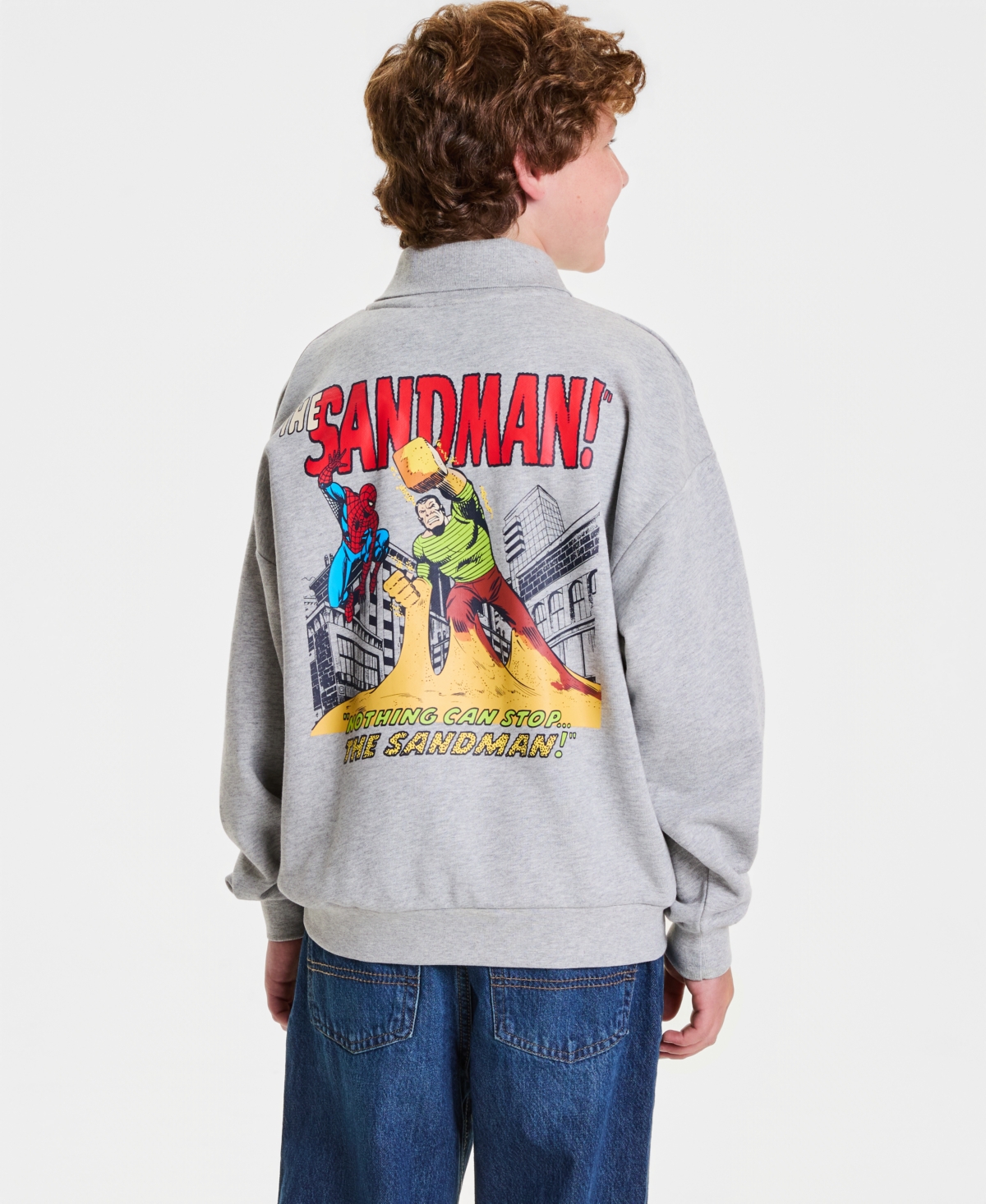 Marvel | Macy's Boys' Xs-xl Spider-Man Sinister Six Polo Sweatshirt, Exclusive