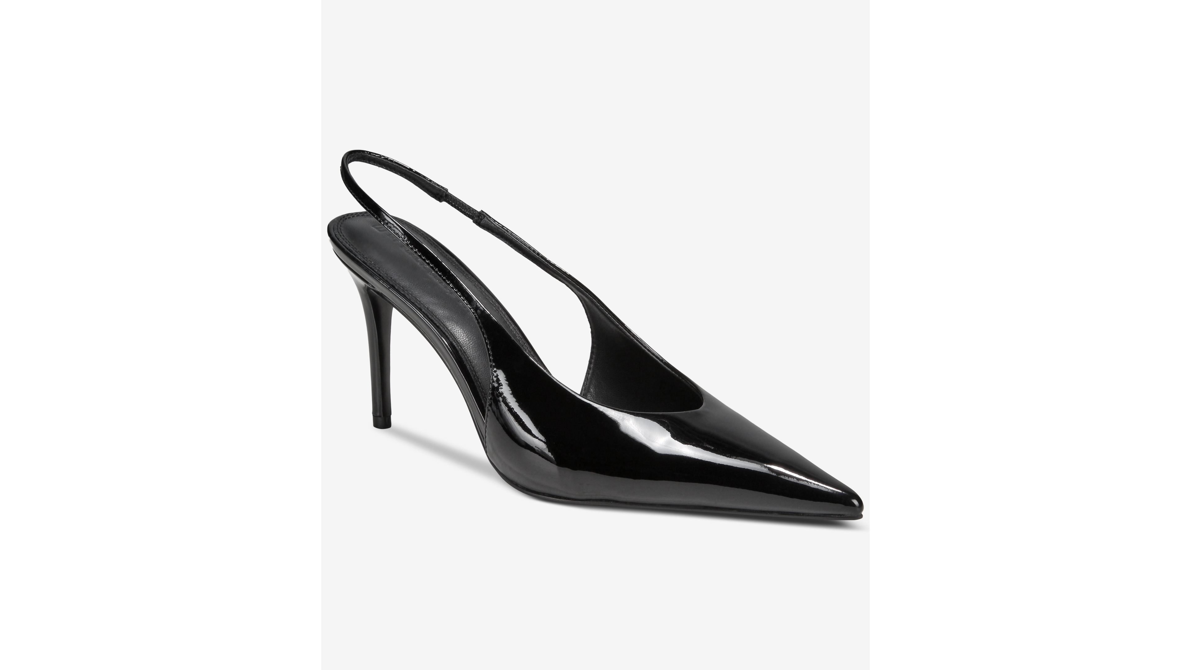 B By Black Suede Studio Women's Diana Pointed-Toe Stiletto Slingback Pumps