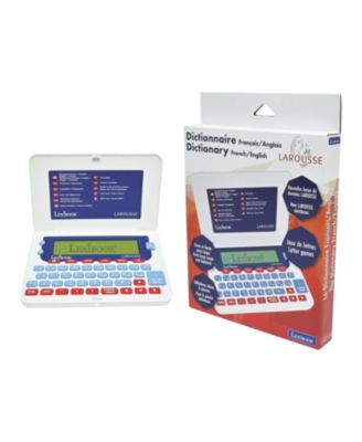 , Larousse French/English Dictionary, 400,000 Words, Expressions and Translations, 3000 Americanisms, Word Games, D880i1