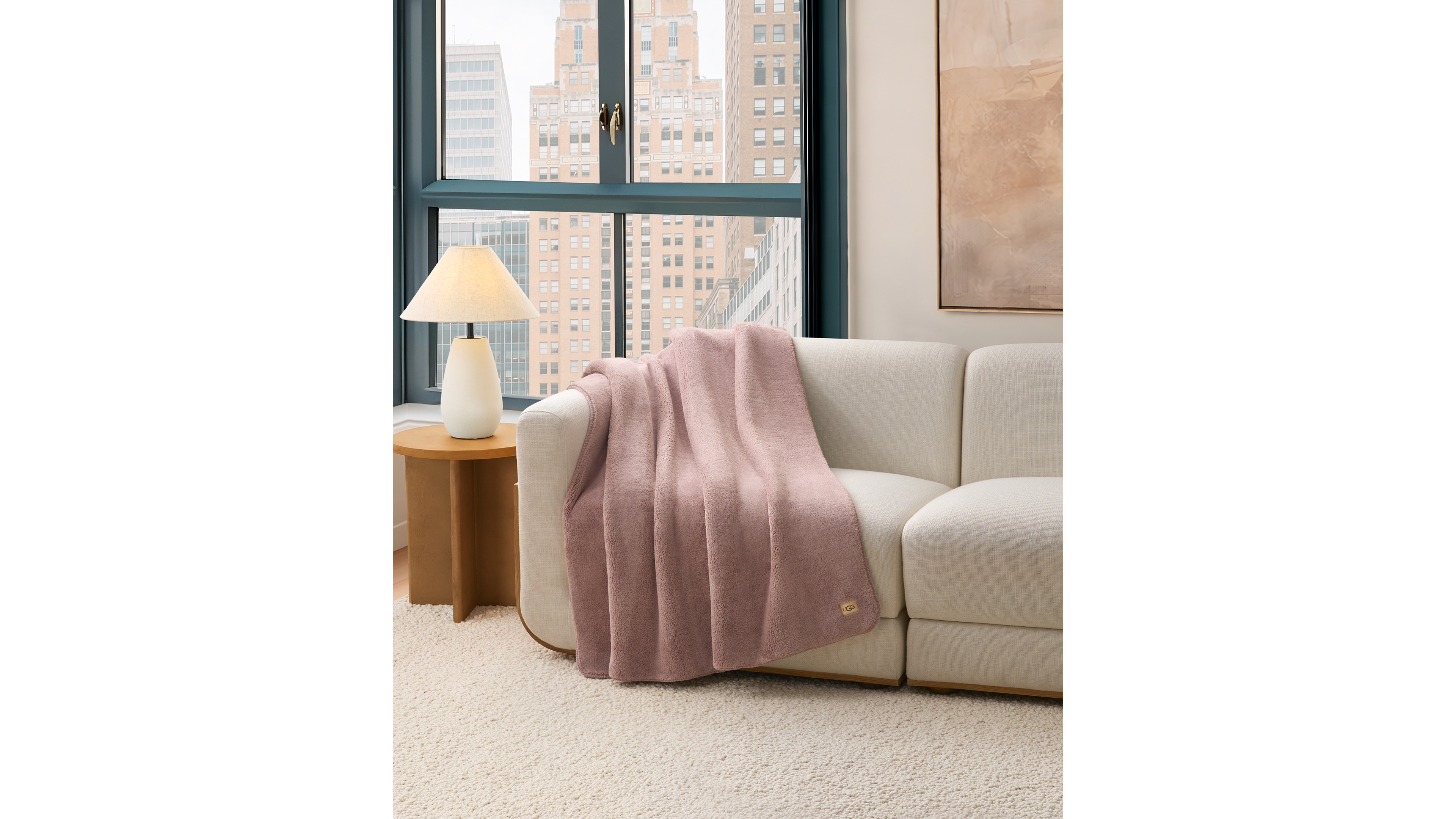 Ugg Saige Plush Throw, 50" x 70"