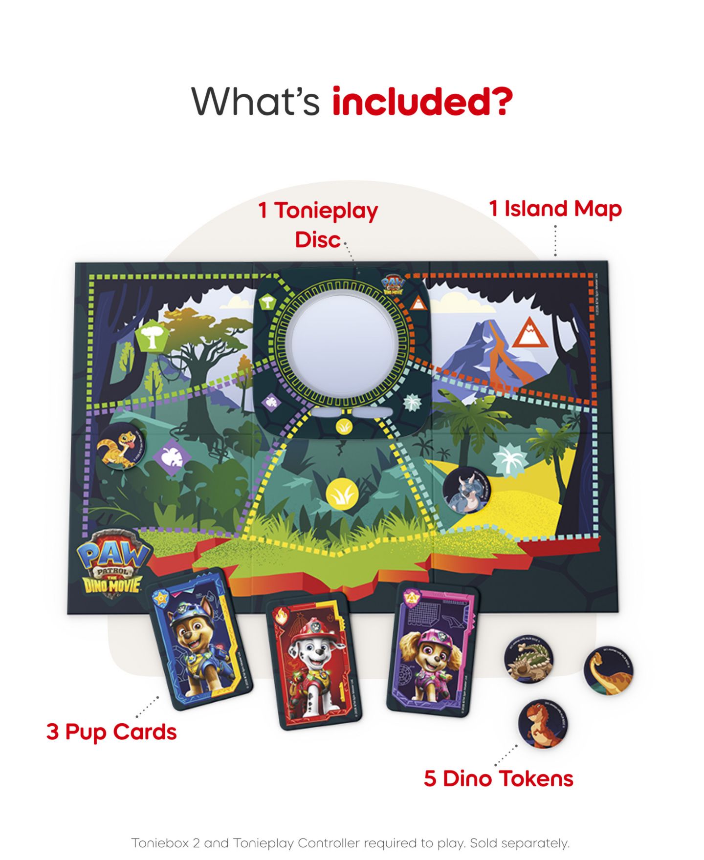 Детская настольная игра Tonies Tonieplay PAW Patrol: Roll and Move Board Game — фото 3