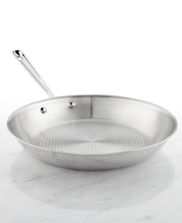 AllClad d3 Armor Stainless Steel 12" Fry Pan & Reviews Cookware