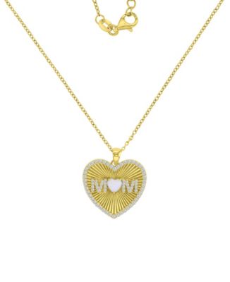 14k Gold-Plated Opal Charm Chain Necklace