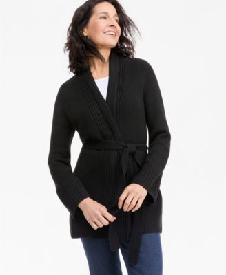 Women's LuxSoft Wrap Front Cardigan