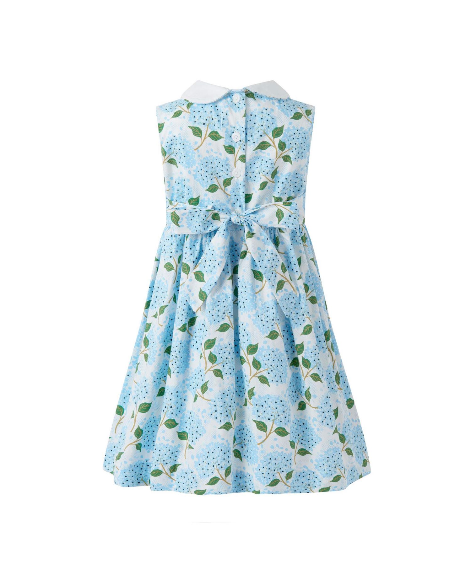 Girls' 2-10 Hydrangea Peter Pan Collar Dress