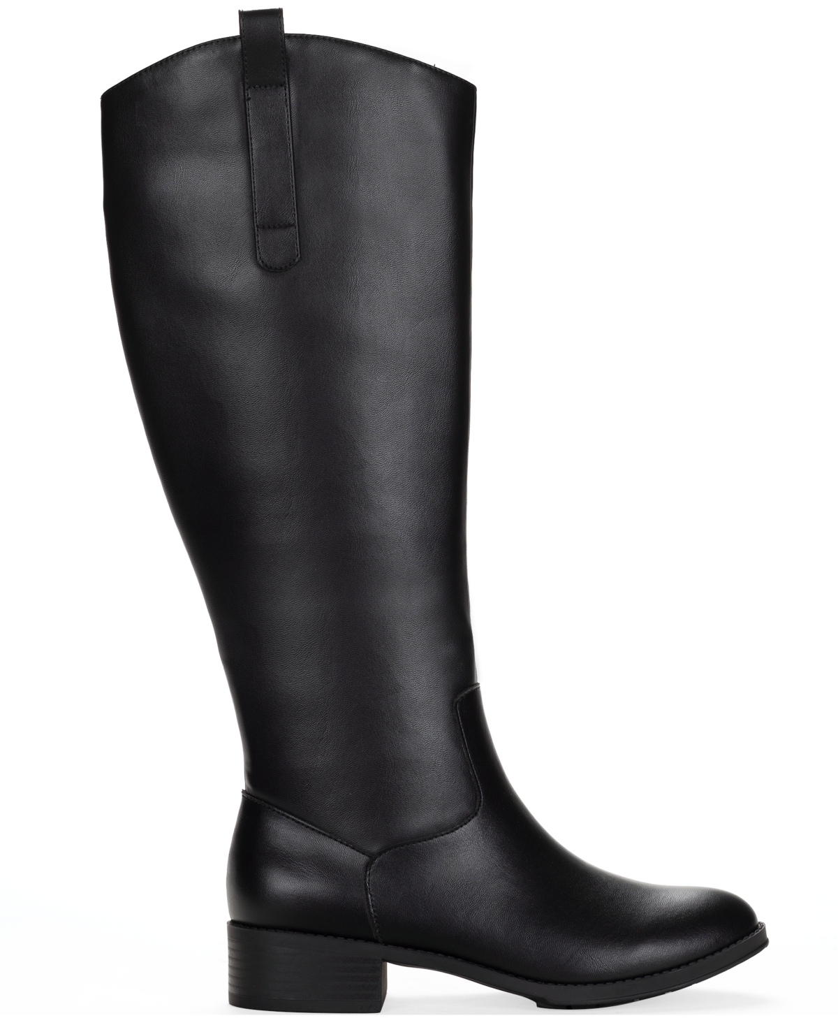 Style & Co Women's Valoraa Round Toe Full-Zip Riding Boots
