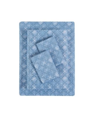 Holiday Printed Microfiber 4-Pc. Sheet Set, Queen