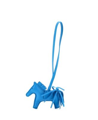 Pre-Owned Hermes PM Mono-Tone GriGri Rodeo Bag Charm Leather