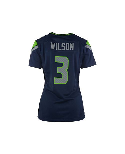Nike Women S Russell Wilson Seattle Seahawks Game Jersey