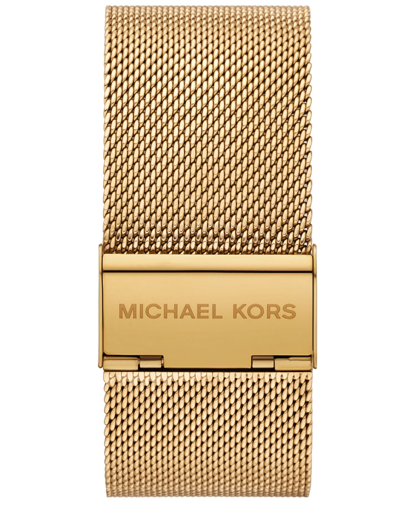 Женские часы Michael Kors Georgie Two-Hand Gold-Tone Stainless Steel Watch 22mm — фото 2