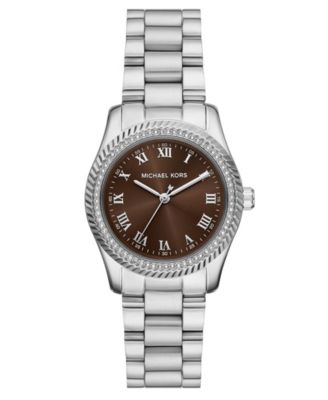 MICHAEL Women's Lexington Three-Hand Stainless Steel Watch 33mm