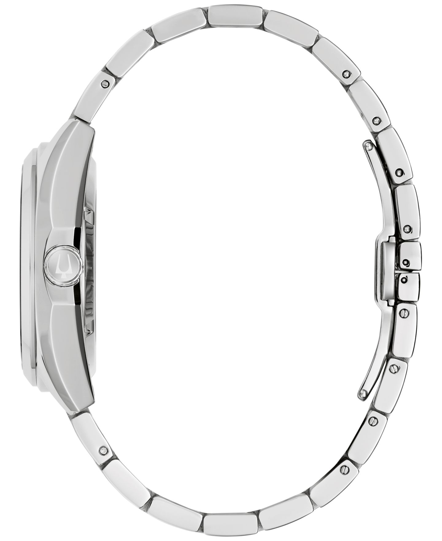 Мужские часы Bulova Automatic Surveyor Silver-Tone Stainless Steel Bracelet Watch 39mm — фото 2